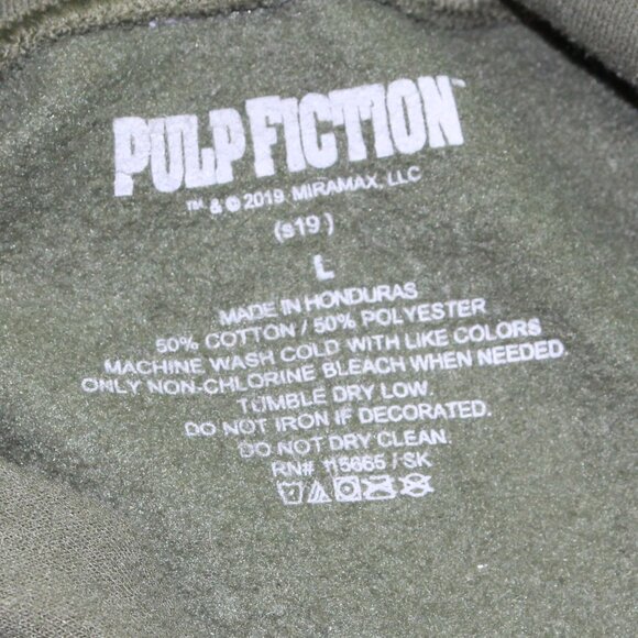 Pulp Fiction Movie Hoodie Mens Large - Picture 3 of 9